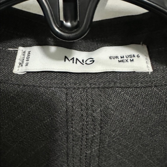 MANGO Pinstripe Wrap Shirtdress - Picture 7 of 14